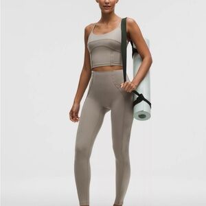 lululemon athletica Taupe Leggings